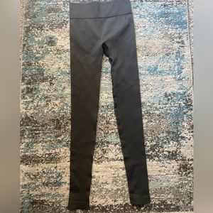 Adanola ribbed grey leggings